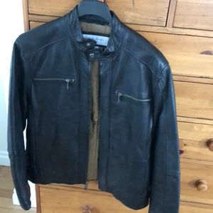 Men’s leather jacket